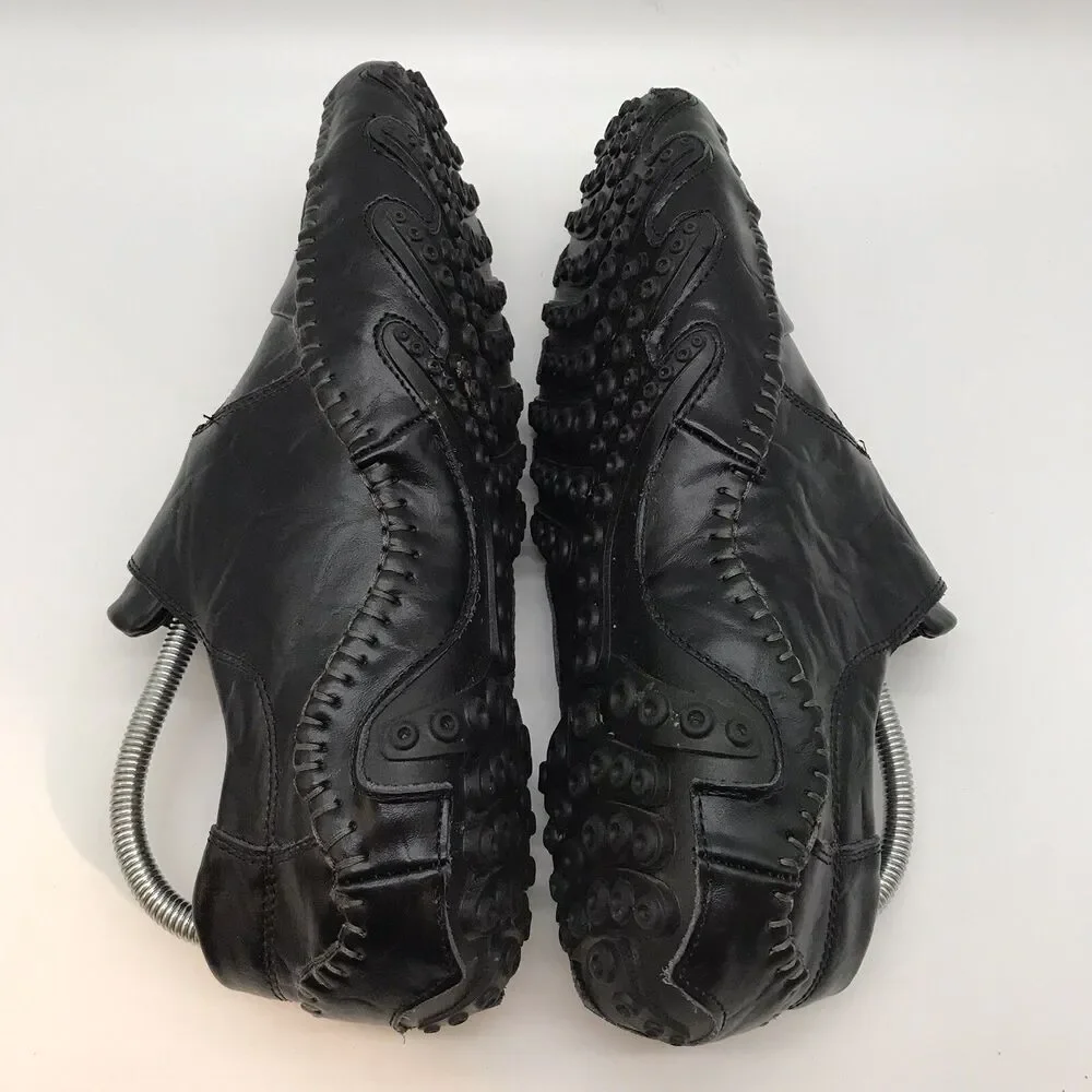 Buyup black leather